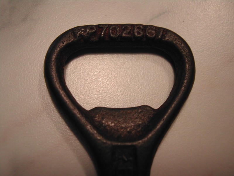 Vintage "BUY CHESHIRE" Cast Iron Cap Lifter (bottle opener) Engl