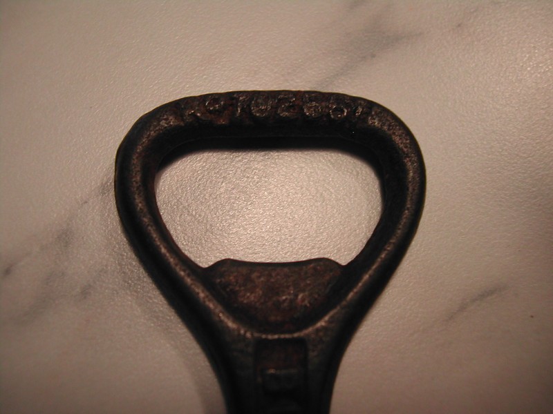 Vintage "BUY CHESHIRE" Cast Iron Cap Lifter (bottle opener) Engl