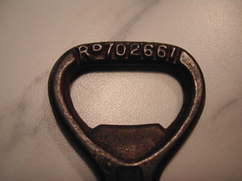 Vintage "Drink Tizer" Nickel Cap Lifter (bottle opener) England