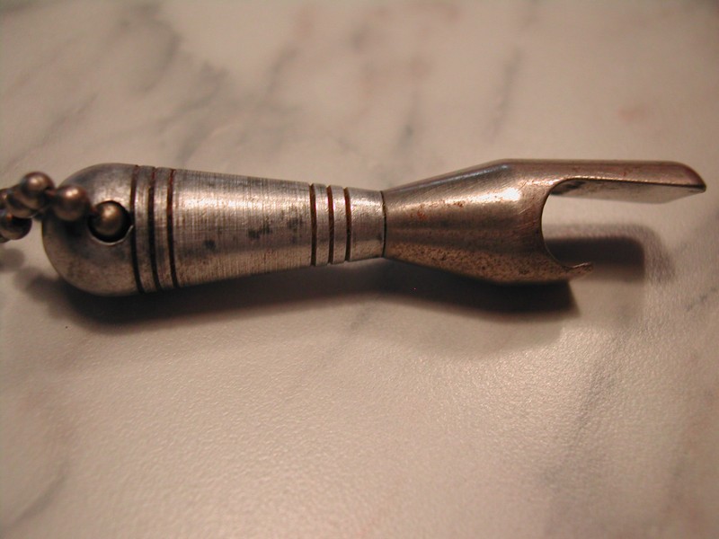 Vintage Nickel Club Cap Lifter (bottle opener) England