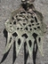Vintage Italian Brass Toasting Fork Mermaid Lion Fleur-de-lis