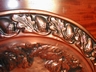 Large Vintage New England Copperplate Wall Plaque Taunton, Mass.