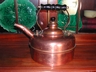 Vintage English Copper Tea Kettle