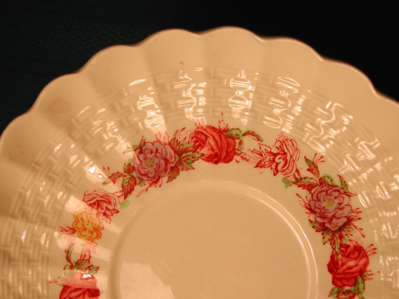 Copeland Spode Rose Briar Saucer c. 1920  England