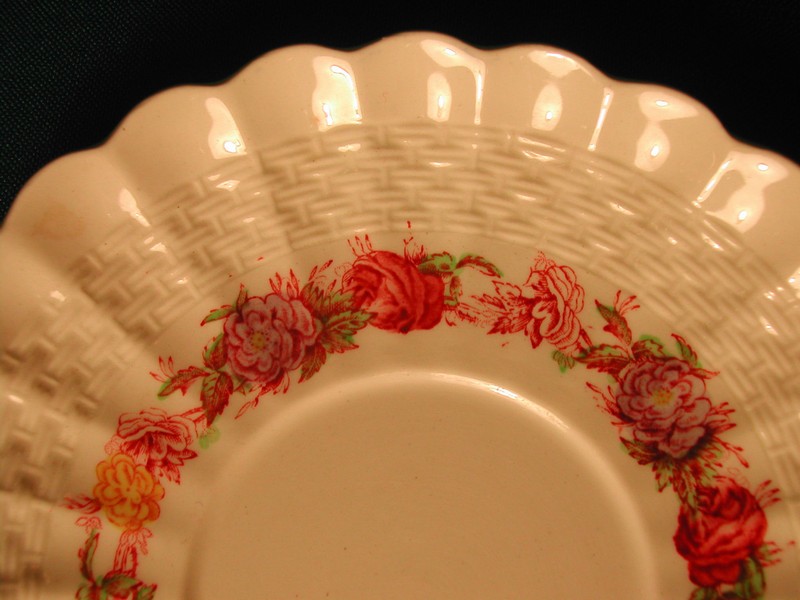 Copeland Spode Rose Briar Saucer c. 1920  England