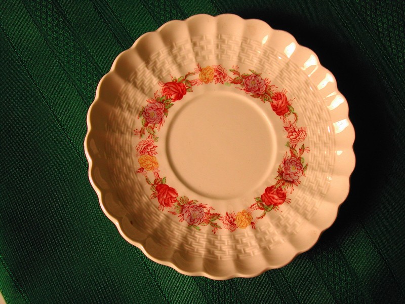 Copeland Spode Rose Briar Saucer c. 1920  England