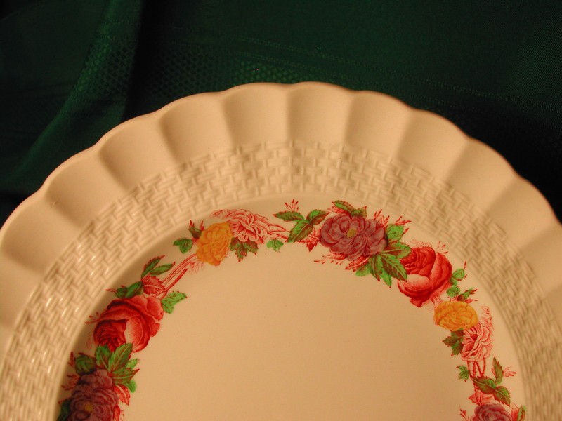 Copeland Spode Rose Briar Plate c. 1920  England