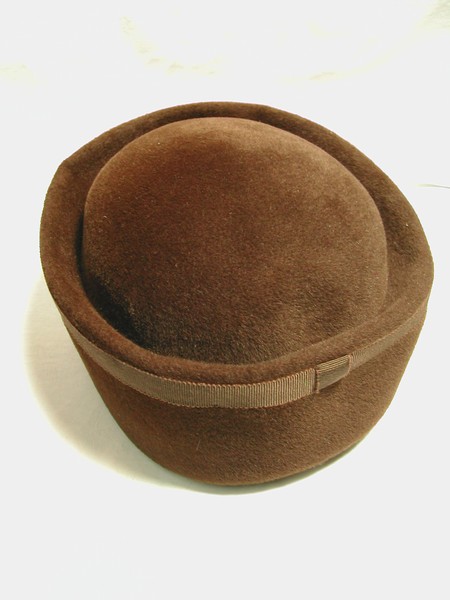 Vintage French Cloche Felt Hat