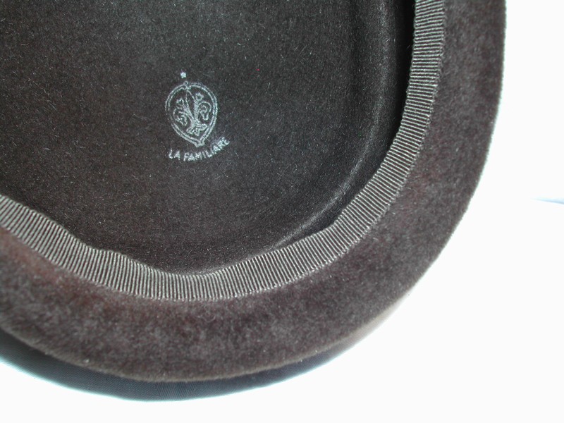 Vintage French Cloche Felt Hat