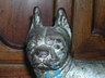Wonderful Vintage Cast Iron Boston Terrier Door Stop