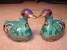 Lovely Cloisonne Duck Trinket Dishes