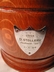Vintage English Oak Biscuit Barrel