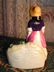 Staffordshire Style Maiden With Her Sheep, England