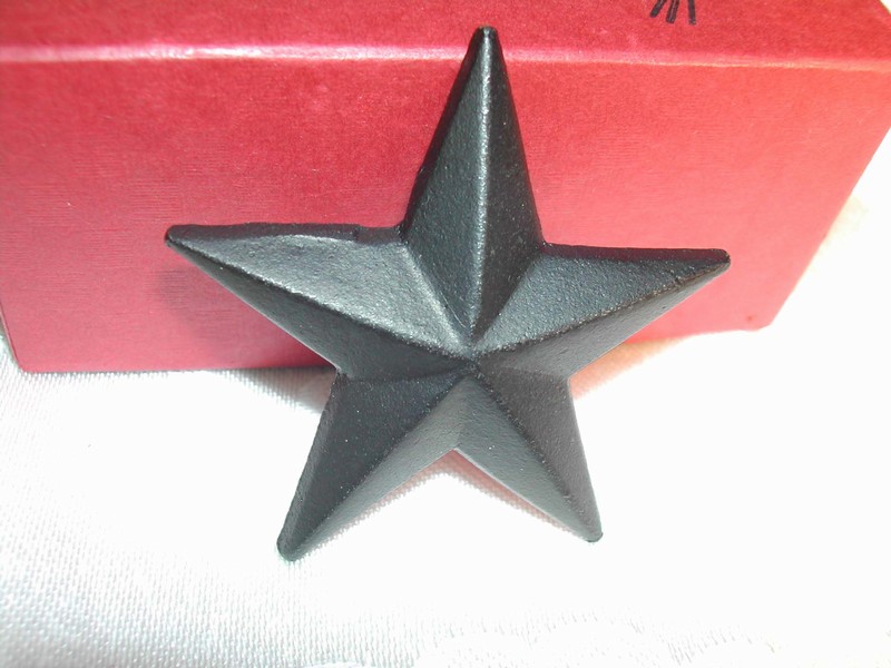 Wilton Products Inc. Cast Iron Metal Americana Stars Original Bo
