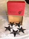 Wilton Products Inc. Cast Iron Metal Americana Stars Original Bo