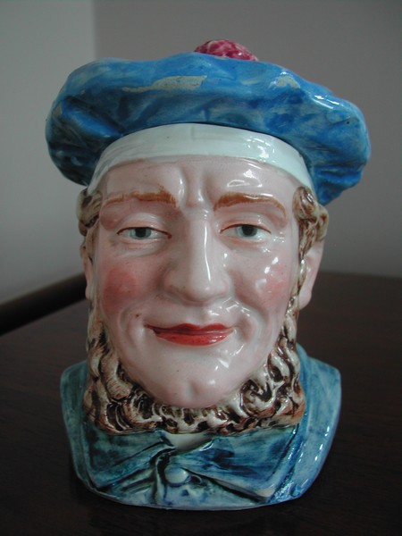 Majolica Scottish Rogue Tobacco Humidor