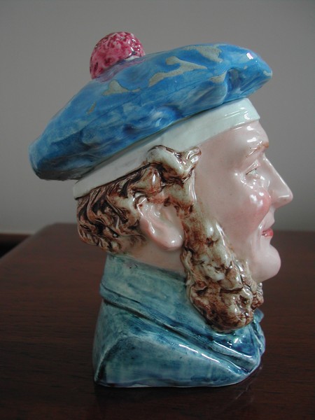 Majolica Scottish Rogue Tobacco Humidor