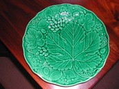 Grape & Strawberry Leaf Plate