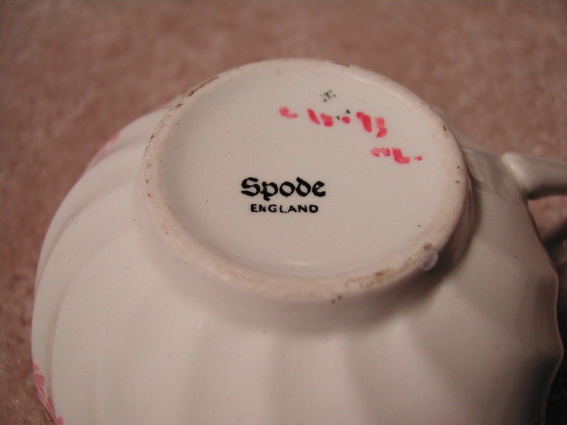 Copeland Spode Cup Saucer "Fairy Dell" c.1920