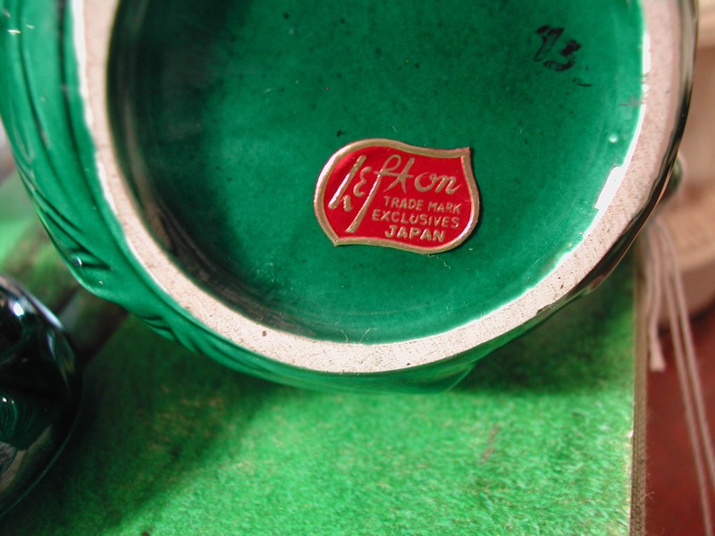 Lefton Holly Berry Cream & Sugar