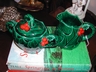 Lefton Holly Berry Cream & Sugar