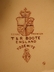 Antique T&R Boote England 1883 Brown &White Transfer ware Plate