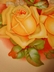 Antique Harker Pottery Co. Roses & Gold Charger