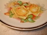 Antique Harker Pottery Co. Roses & Gold Charger