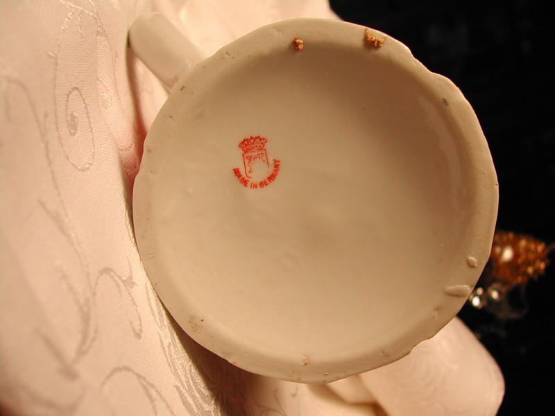 German Lady Character Jug/Mug Marked Vintage