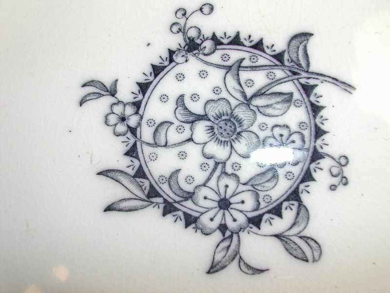 Antique Wedgwood Maltese Blue & White Transfer Ware Bowl England