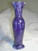 Royal Haeger Ceramic Cobalt Blue & White Marbleized Vase