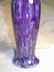 Royal Haeger Ceramic Cobalt Blue & White Marbleized Vase