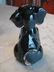 Vintage Ceramic Dachshund Puppy "Halsey Imports 1953"