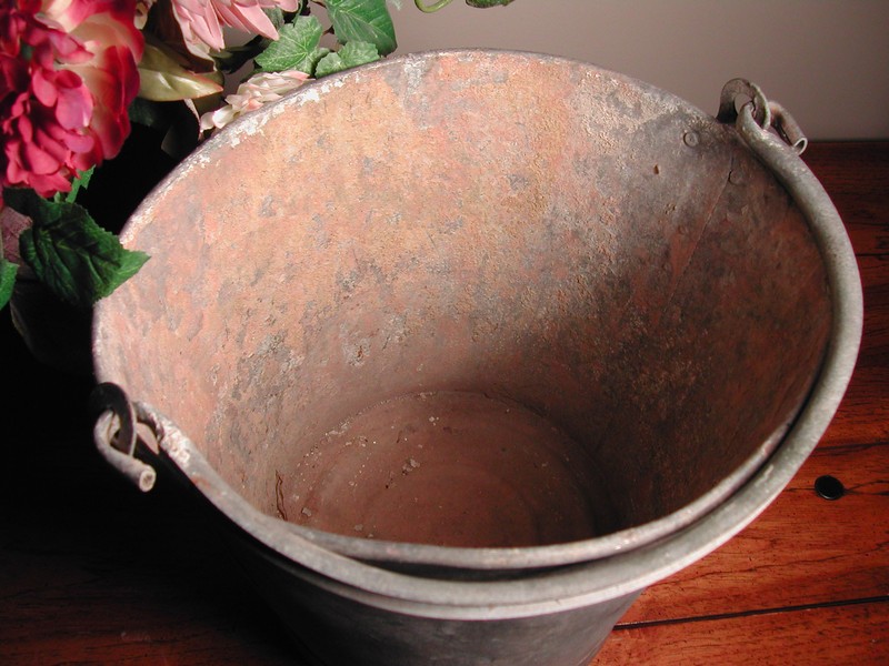 Vintage Cotswald’s Riveted Garden Pail