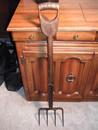 Oak U Handle Garden Pitchfork (England)