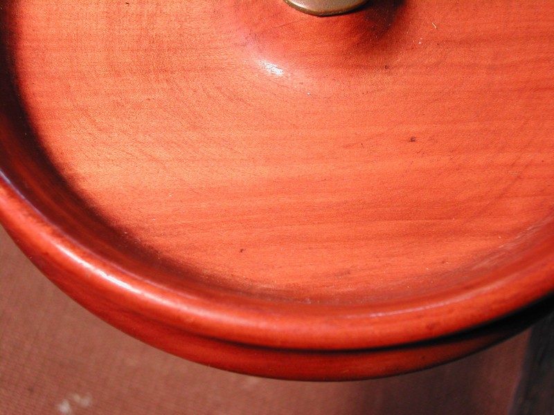Vintage/Antique Maple Base Nut Cracker Bowl