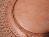 Vintage English Round Wooden Breadboard