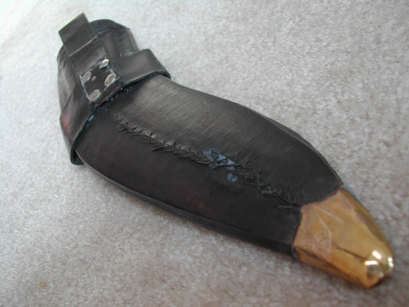 Old Knives /Wood Handles/Leather Sheath