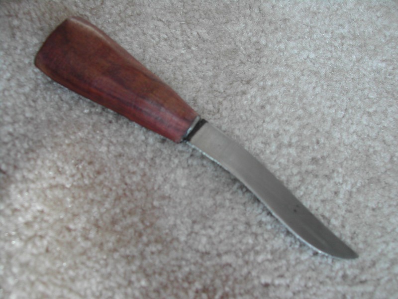 Old Knives /Wood Handles/Leather Sheath