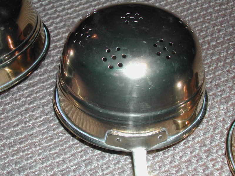 Old English Brass Handled Colanders (set of 3)