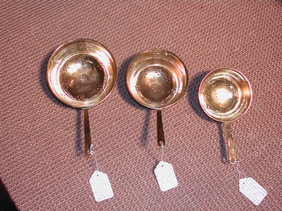 Old English Brass Handled Colanders (set of 3)