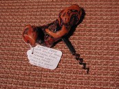 Vintage “Chinon” Briar Wood    French Corkscrew