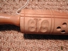 Vintage German Hand Carved Rolling Pin