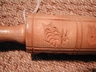 Vintage German Hand Carved Rolling Pin