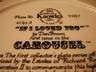 Beautiful Knowles Collector Plate “Carousel” First of Series