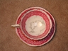 Elegant Vintage “Coalport” English Roses & Vines Teacup/Saucer