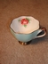 Fantastic Turquoise Queen Anne Staffordshire Teacup (only)