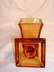 Wonderful Amber Viking Dish & Lid With Finial