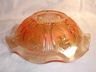 Lovely Jeannette Glass Co. Iris & Herringbone Bowl Marigold