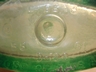 Old Liberty Green Glass Decanter Eagle